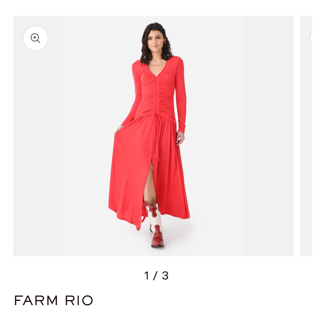 Farm Rio midi dress NWT